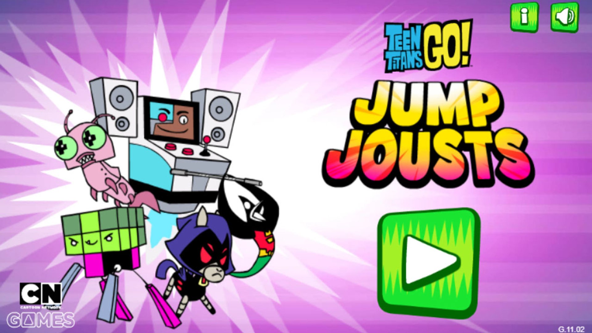 POKI Jogando Teen Titans Go Jump Jousts Com meu Pai ( primeiro Video do  Canal) 