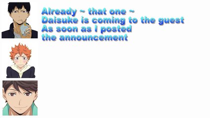 【HAIKYU Radio】 Kiyori Oikawa reads the mail as it is! ! ! 【Transcribe】