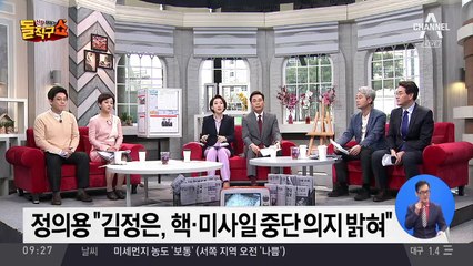특사단, 트럼프에 김정은 친서 전달…면담 결과는?