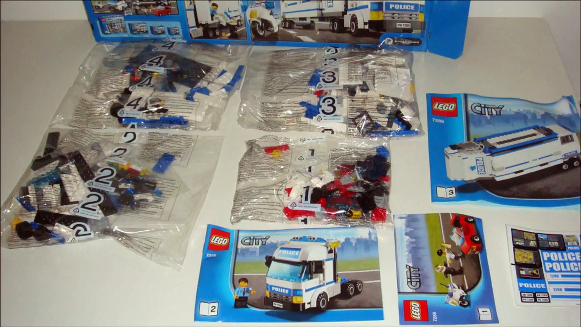 all lego city mountain police compilation speed build construction toy