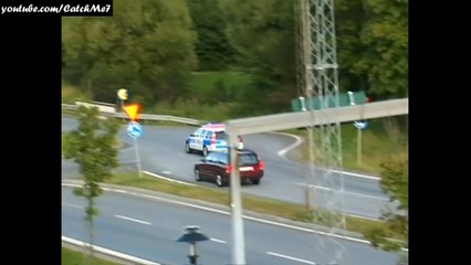 GHOST RIDER VS SWEDISH POLICE - SOLLENTUNA