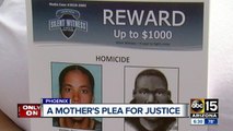 Mother takes action to find her son's killer in Phoenix