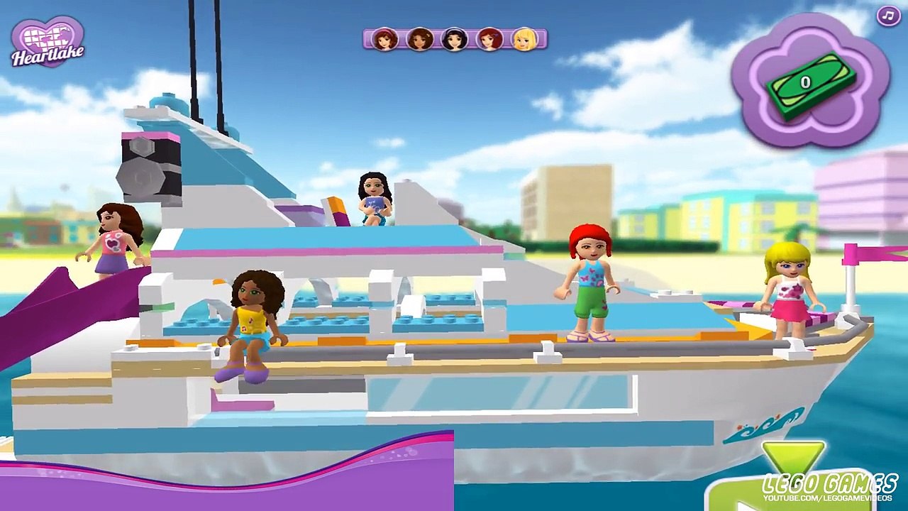 Lego Friends Dolphin Cruiser Game Full HD