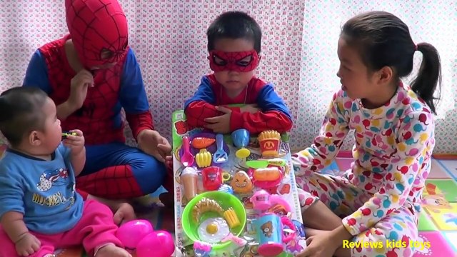 Toy Kitchen Set Cooking Playset For Children ❄ Cooking Toys For Kids