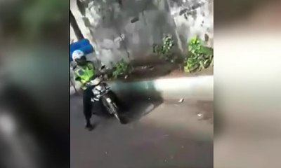 Viral, Oknum Polisi Minta Rp 150.000 Saat Tilang Pemotor