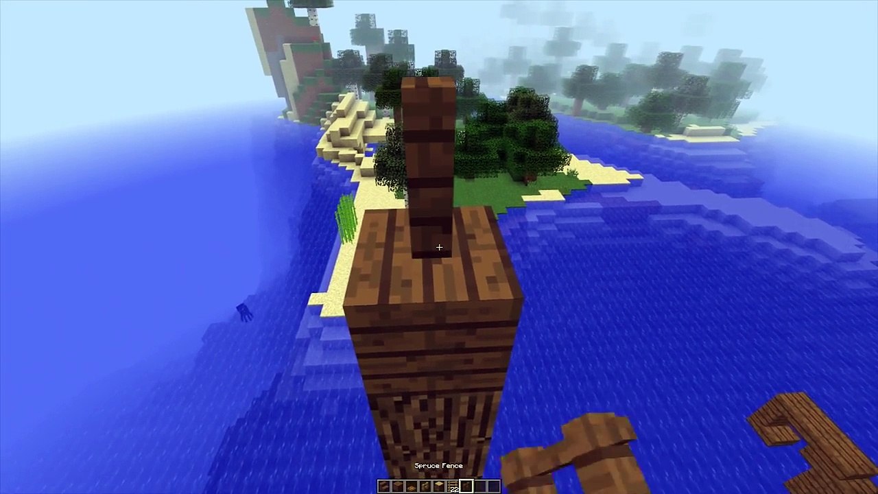 Minecraft: Simple Boat House Build Tutorial