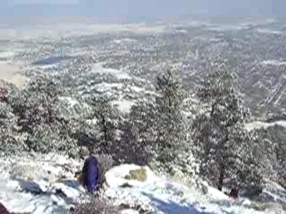 Au top de Boulder, Colorado