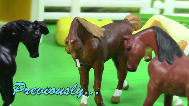 Breyer Horses - Doctor Visit - Jenna Foaling Again Part 7 Breyer Mini Whinnies Movie Video Series