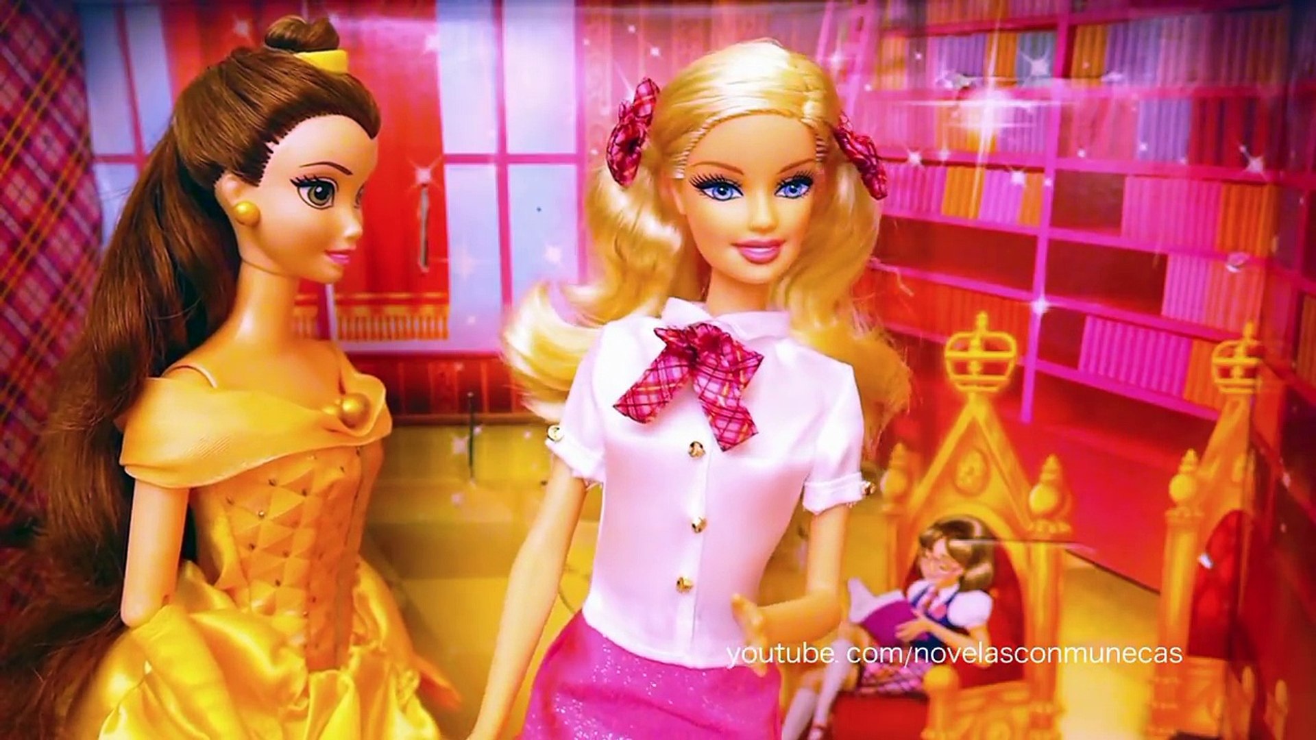 juegos de vestir a barbie y sus hermanas en la escuela