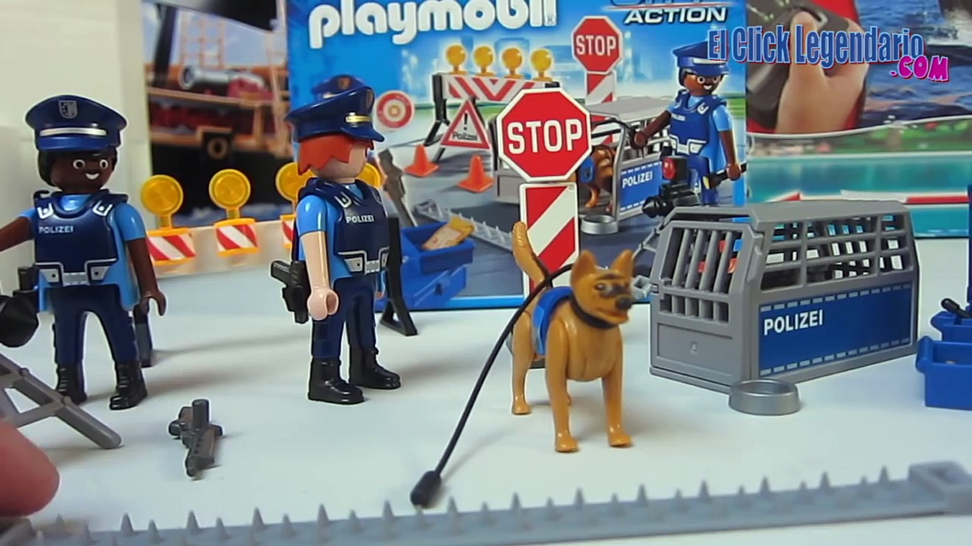 ⁣Playmobil ® SET POLICIA/POLICE/POLIZEI (6872*6874*6875*6877*6878*6879)