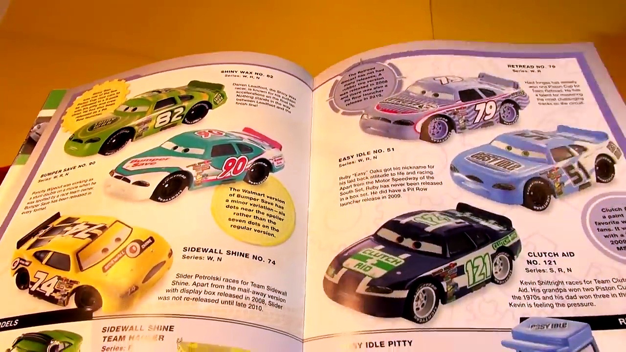 Disney Pixar Cars Charer Encyclopedia with all the Cars from Pixar Cars and Cars 2