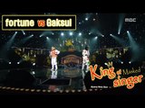 [King of masked singer] 복면가왕 - ‘fortune’ vs ‘Gaksul’ 1round - Ok Kyung I 20160207