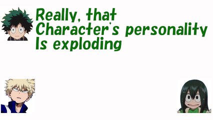 【My Hero Accademia】That one of Kachan is good ♡ Do you like Auspiciously being strained【Transcribe】