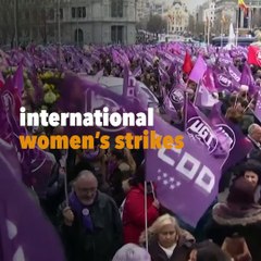 Spanish Women Don't Go To Work, Protest Instead