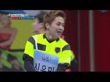 [ISAC] EXO XIUMIN & VIXX Leo,active in futsal, 아이돌스타 선수권대회 1부 20160209