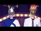 [King of masked singer] 복면가왕 - 'hunter' VS 'Flame man'1round - With You 20180121