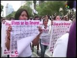 15,000 March in Mexican capital for missing teaching students