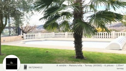 A vendre - Maison/villa - Ternay (69360) - 6 pièces - 135m²