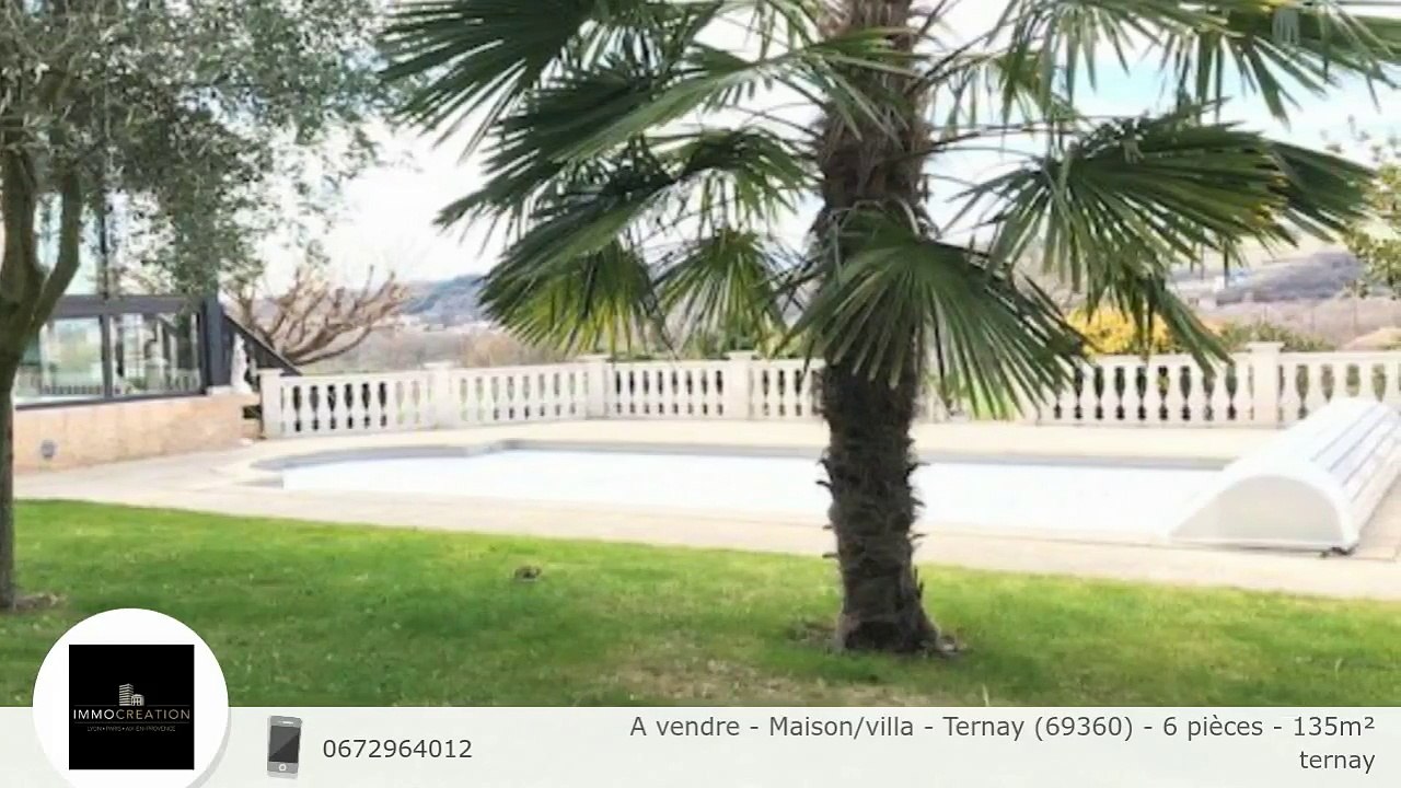 A vendre - Maison/villa - Ternay (69360) - 6 pièces - 135m²