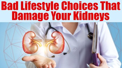 Bad Lifestyle Choices That Can Lead To Kidney Disorder | BoldSky