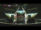 [King of masked singer] 복면가왕 - 'cheerleader' vs 'Michol' 1round - You To Me Again 20160612