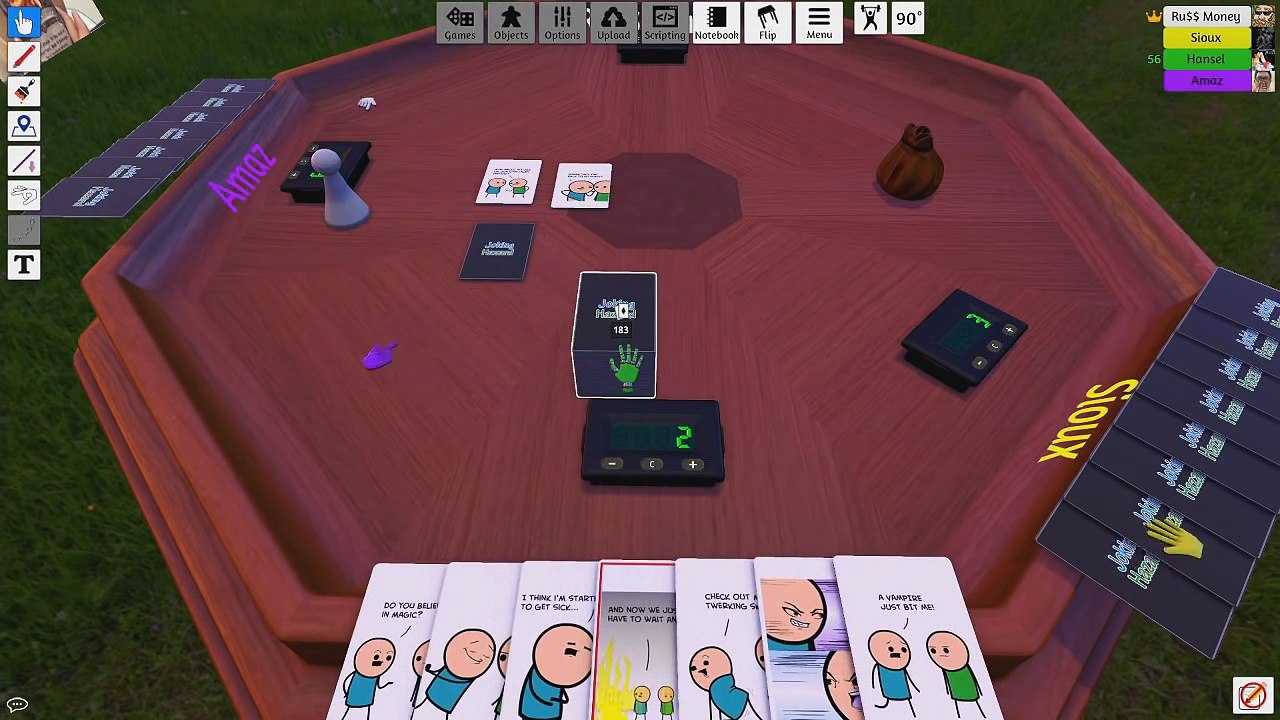 Go to bed Cry | Joking Hazard - Tabletop Simulator