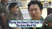 [Infinite Challenge Cover 'Real men'] Park Myung Soo Didn't Get Used To The Army Word Yet  20170701