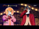 [King of masked singer] 복면가왕 - 'orange tribe' vs 'Gangnam swallow' 1round - Beautiful Night 20170219