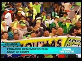 Ecuador remembers 2010 coup attempt as Progressives Meet concludes