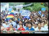 Bolivia: thousands at Morales campaign rallies