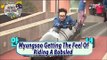 [Infinite Challenge] 무한도전 - Myungsoo Geeting The Feel Of Riding A Bobsled In The Past 20170415
