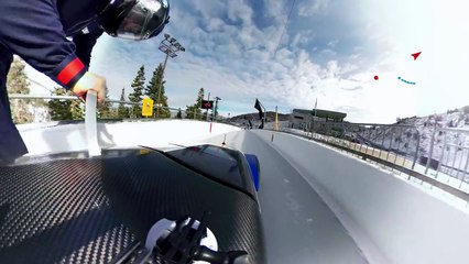 GoPro OverCapture Bobsled Run POV