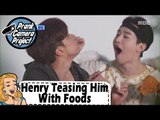 [Prank Cam Project Hosted By Henry] Henry Teasing Him W/ Tempting Foods 20170326