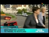 British leaders to travel to Scotland to influence referendum vote