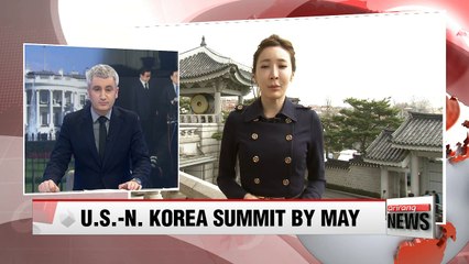 S. Korean President Security Adviser Says Trump to Meet N. Korea's Kim by May; White House Confirms Meeting