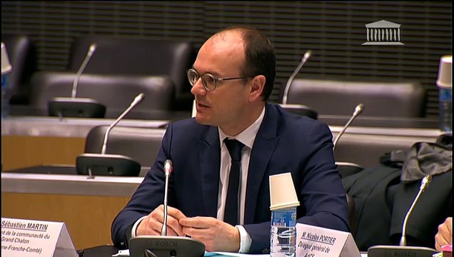 Préparation d'une nouvelle étape de la décentralisation : M. Jean-Luc Rigaut, pdt de l'AdCF ; M. Nicolas Grivel, dir. Gén. de l'ANRU et M. Bruno Delsol, dir. gén. des collectivités locales - Jeudi 8 mars 2018