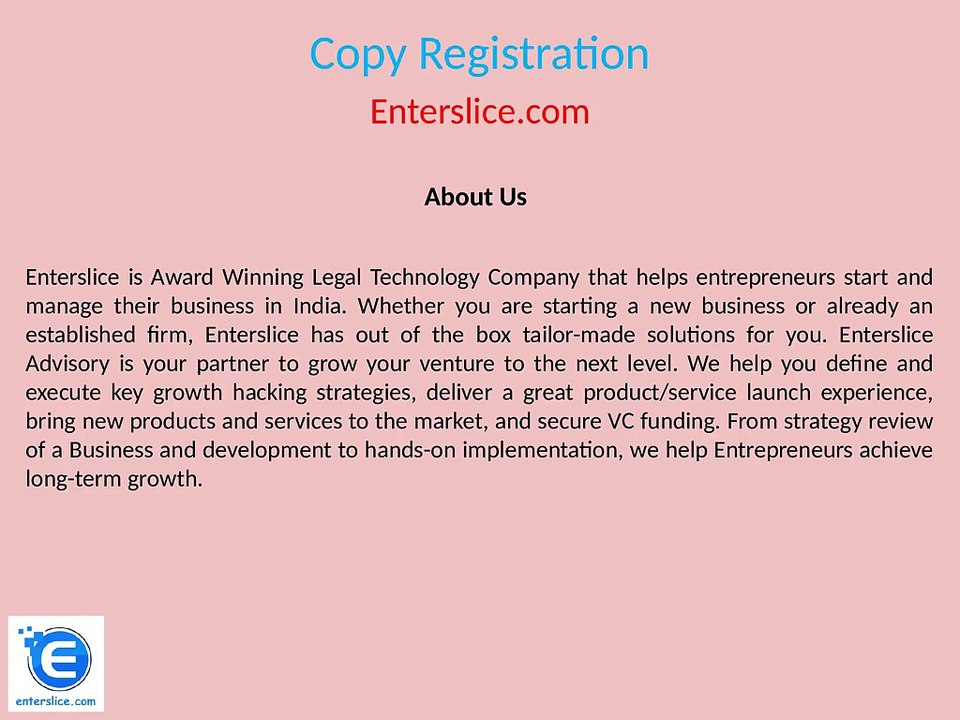 Copy Registration