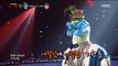 [King of masked singer] 복면가왕 - 'Treasure Island live on my own' 2round - I Love You 20160731