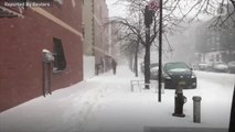 Snow Slams Northeast