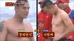 [Real men] 진짜 사나이 - Julien Kang vs Lee Sung Bae, Body showdown  20160207