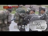 [Real men] 진짜 사나이 - Greet somebody with Marine Corps applause, hospitality 20151206
