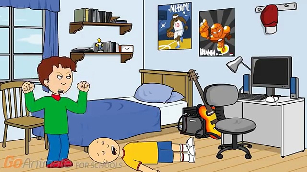 Caillou Copyrights Himself/Concussion Time/Grounded