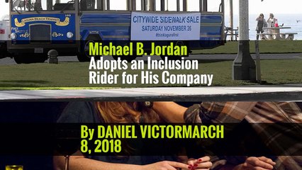 Michael B. Jordan Adopts an Inclusion Rider for His Company