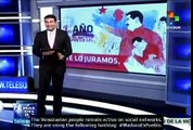 Venezuelans congratulates Maduro on Twitter for first year in power