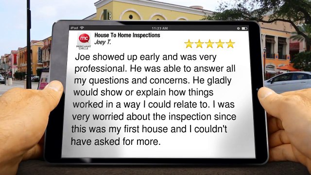 House To Home Inspections Pewaukee Incredible 5 Star Review by Joey T.