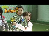 [Animals] 애니멀즈 - Hani hugs Yoon Suk 윤석이 안아주는 하니 20150322