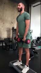 Entrenamiento diario de Benzema