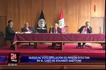 Caso Eduardo Saettone: dejan al voto apelación de prisión efectiva