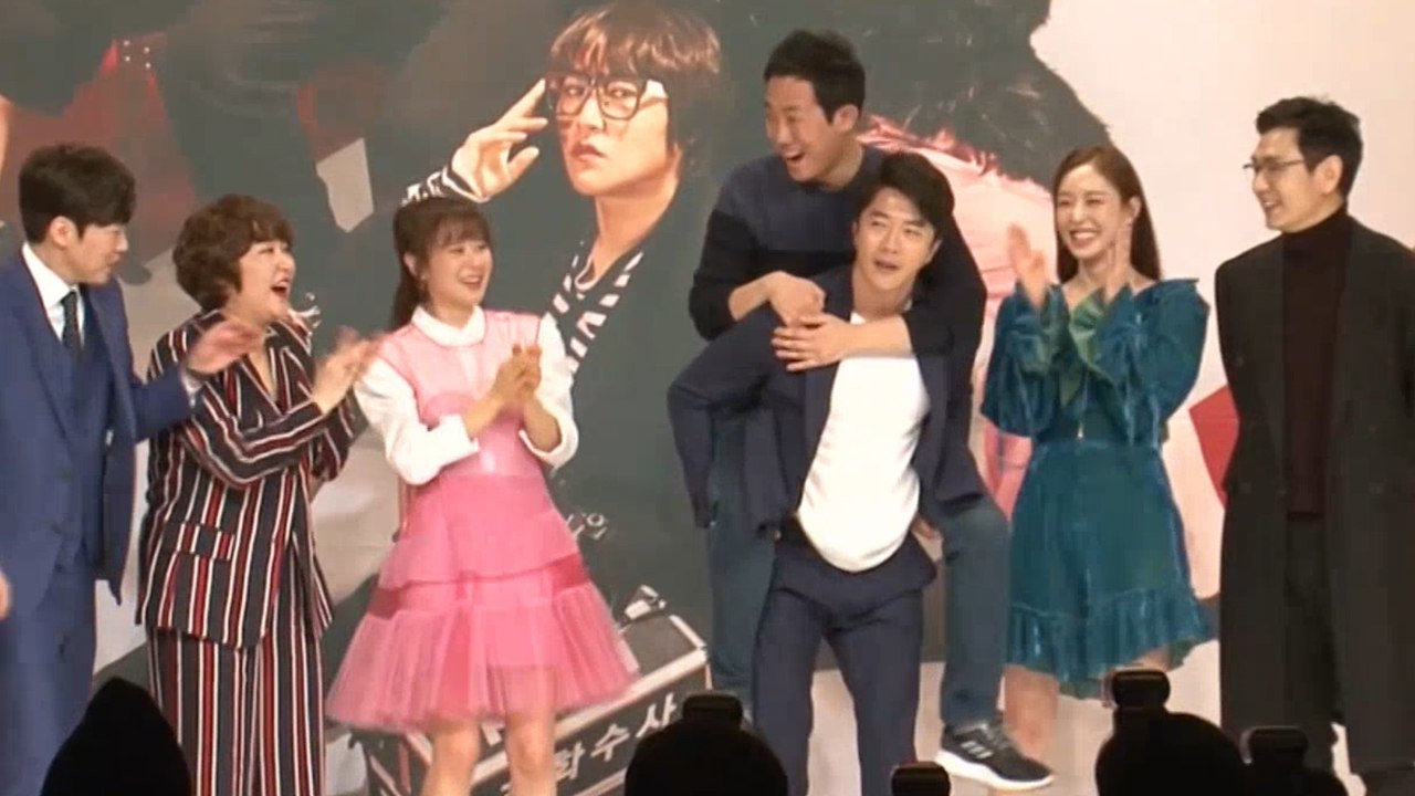 [Showbiz Korea] Choi Kang-hee(최강희), Kwon Sang-woo (권상우) at the Drama 'Queen of Mystery' Press Conference