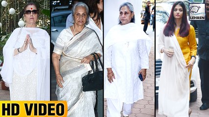 Bollywood Celebs At Shammi's  Prayer Meet
